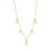 Halskette Brezn Charm, 18 Karat Gelbgold vergoldet