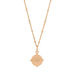 Halskette Evil Eye, 45cm, 18 Karat Rosegold vergoldet