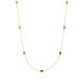 Halskette Fine Gems, 14 Karat Gelbgold