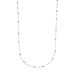 Halskette Flying Gems, Amethyst, 90cm, 925 Sterlingsilber