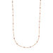 Halskette Flying Gems, Rhodonit, 18 K Rosegold vergoldet