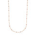 Halskette Flying Gems, Rhodonit, 18 K Rosegold vergoldet