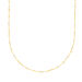 Halskette Flying Pearls, 18 Karat Gelbgold vergoldet
