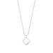 Halskette GENTLE CLOVER, 14 Karat Weigold