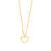 Halskette GENTLE HEART, 14 K Gelbgold