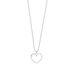 Halskette GENTLE HEART, 14 Karat Weigold
