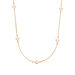Halskette MINI Clover, 14 Karat Rosegold