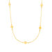 Halskette MINI Plates, 14 Karat Gelbgold