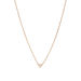 Halskette MY FIRST DIAMOND, 14 Karat Rosegold