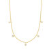 Halskette MY FIRST DIAMOND Charms, 14 Karat Gelbgold