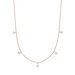 Halskette MY FIRST DIAMOND Charms, 14 Karat Rosegold
