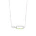 Halskette NEON TWIST, 925 Sterlingsilber, Grn