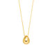 Halskette One Drop, 18 Karat Gelbgold vergoldet