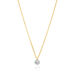 Halskette PURE Diamant, 18 Karat Gelbgold