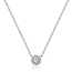 Halskette Pav II mit Diamanten, 18 Karat Weigold