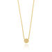 Halskette Pav mit Diamanten, 18 Karat Gelbgold