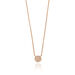 Halskette Pav mit Diamanten, 18 Karat Rosegold