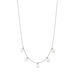 Halskette Platelet, 14 Karat Weigold