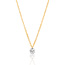Halskette Pure Diamant, 18 K Gelbgold