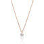 Halskette Pure Diamant, 18 K Rosegold