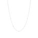 Halskette Pure Quintruple Diamant, 18K Weigold