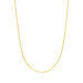 Halskette Shiny Twist, 14 Karat Gelbgold