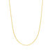 Halskette Shiny Twist, 14K Gelbgold