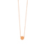 Halskette Slices, 18 Karat Rosegold vergoldet