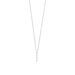Halskette Small Bar, Diamant, 14 Karat Weigold