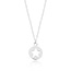 Halskette Star, 14K Weissgold