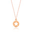 Halskette Star, 14 Karat Rosegold