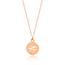 Halskette Birds, 14 Karat Rosegold