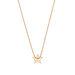 Halskette Star, 14 K Rosegold