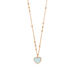 Halskette Valentine, 18 Karat Rosegold vergoldet