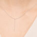 Halskette Y-PURE Diamant, 18 Karat Weigold Bild 2
