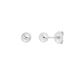 Kugelstecker Small, 4 mm, 925 Sterlingsilber