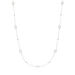Lange Halskette Perlen Basic, 925 Sterlingsilber