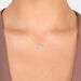Halskette Blauer Topas, 14 Karat Weigold Bild 2