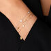 Armkette MINI Clover, 14 Karat Rosegold Bild 5