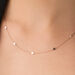 Halskette MINI Clover, 14 Karat Rosegold Bild 4