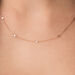 Halskette MINI Stars, 14 Karat Rosegold Bild 4