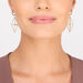 Ohrringe Trapez mit Diamanten, 18 Karat Gelbgold Bild 4