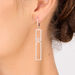 Ohrringe Unique mit Diamanten, 18 Karat Weigold Bild 2