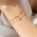 Armkette BLOOM, Labradorit/Aventurin, 18 Karat Rosegold vergoldet Bild 2