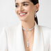 Perlenchoker VALENTINE PEARLS, 18 Karat Gelbgold vergoldet 