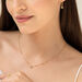Halskette BLOOM, Labradorit/Aventurin, 18 Karat Rosegold vergoldet Bild 2