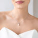 Halskette PEARL BOW, 18 K Rosegold vergoldet Bild 5