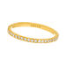 Memoryring, 18 K Gelbgold vergoldet, Gre 50