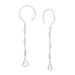 Ohrhnger Amazonit, 925 Sterlingsilber