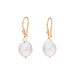 Ohrhnger Barockperle, 18 K Rosegold vergoldet